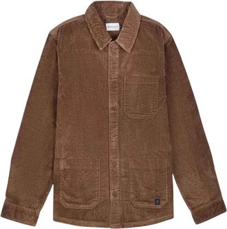 Nowadays Sovracamicia in Corduroy - - Shirts - Uomo - Marrone - L
