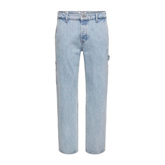 Only & Sons Only & Sons, Heren, Jeans, Blauw, Maat: W34