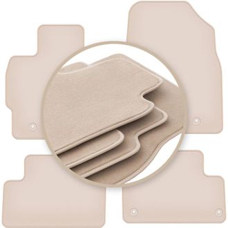 OEM Alfombrillas Beige Premium Para Mazda Cx-7 Suv 2006-2009