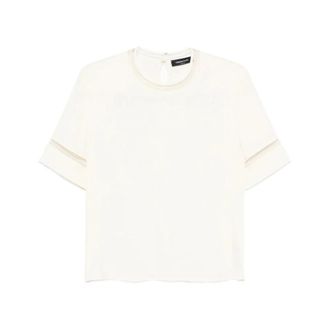 Fabiana Filippi Mujer, Blusas y Camisas, Blanco, Talla: M