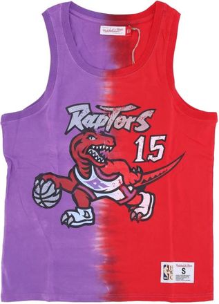 Mitchell & Ness NBA Tie Dye Tank Vince Carter - Heren - Fitness - Veelkleurig - XL - Katoen - Fitness
