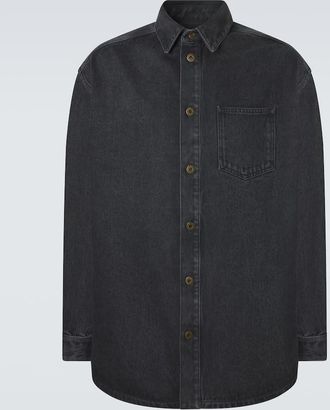 Loewe Anagram denim overshirt