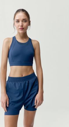Born Living Yoga Top Bikila Sailor Blue