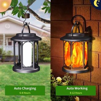OEM Luces Solares Colgantes - Malla Met&aacute;lica Retro - L&aacute;mpara Vintage - Impermeables - Para Decoraci&oacute;n De Jard&iacute;n, Patio Y &Aacute;rboles