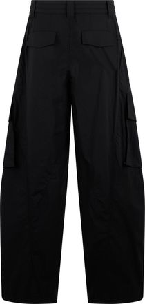 Dolce & Gabbana Mens Cargo Trousers Cotton Black