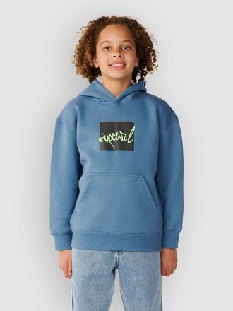Rip Curl Rip Script Icon Kids Hoodie blauw