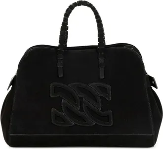 Casadei Tassen, Dames, Zwart, ONE Size, Su&egrave;de, Park Avenue Tote