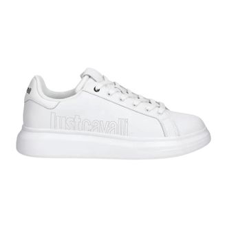 Just Cavalli Schoenen, Heren, Wit, 44 EU, Leer, Sneakers