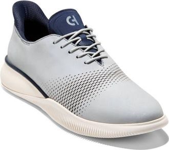 Cole Haan 6.ZeroGrand Laser Wing Oxford in Harbor Mist Nubuck/navy Blazer at Nordstrom, Size 9.5