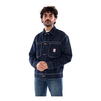 Wrangler LS Overshirt Indigo Nep - Heren - Jassen - Blauw - Maat: XL