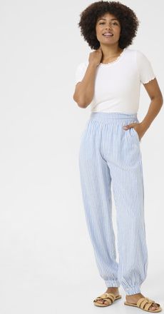 Cream Casual broek Loose fit blue