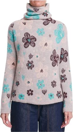 Alessia Santi Stijlvolle Sweaters Collectie - Dames - Coltruien - Veelkleurig - XS - Truien & Vesten