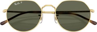 Ray-Ban Jack Zonnebril - unisex - Zonnebrillen - Geel - 53 MM - Accessoires