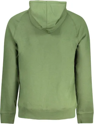 Timberland Embroidered Logo Cotton Hoodie - Green