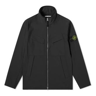 Stone Island Soft Shell-R Jacket Black 741540827-V0029
