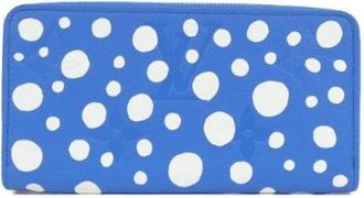 Louis Vuitton Pre-owned Wallets, male, Blue, Size: ONE SIZE Pre-owned Monogram Empreinte Zippy Long Wallet Limited