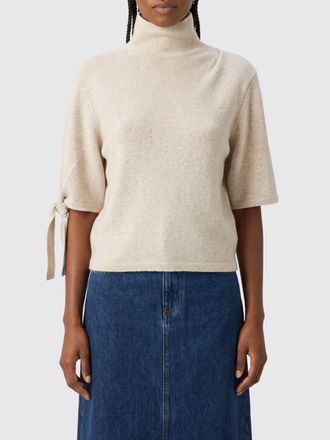 Jacquemus Top dolcevita Fiocco slim fit in lana e cashmere a maniche corte