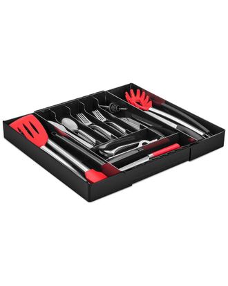 Sorbus Large Expandable Silverware Organizer