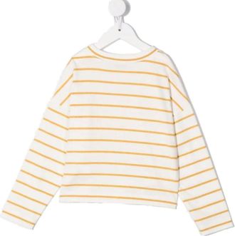 Brunello Cucinelli Kids Striped T-Shirt Aw21 G