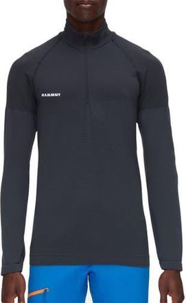 Mammut Trift Half-Zip Long-Sleeve Top - Mens in Black at Nordstrom, Size Xx-Large