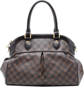 Louis Vuitton Borsa a tracolla Trevi PM in tela Damier Eb&egrave;ne 2007 - Marrone