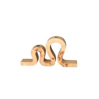 Be Home Uma Burl Wood Candle Holder in Natural at Nordstrom