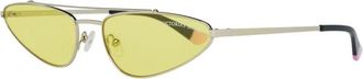 Victoria's Secret Accessoires, Dames, Geel, ONE Size, Vs 0019 6628G Cat Eye Zonnebril