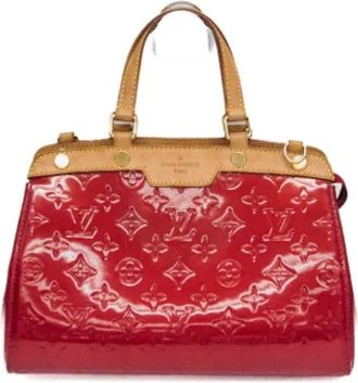 Louis Vuitton Tweedehands Canvas Louis Vuitton tassen - Dames - Vintage Handtas - Rood - ONE Size - Vintage