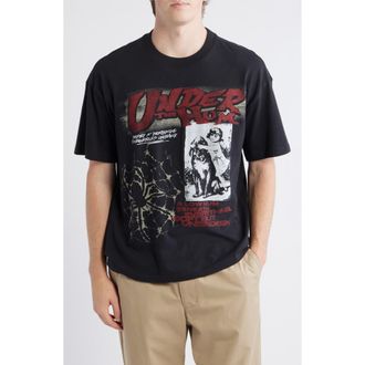 PacSun Under the Hum Cotton Graphic T-Shirt in Black at Nordstrom, Size X-Large