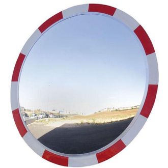 cofan Espejo Reflectante 80 Cm, Espejo Reflectante Convexo (80 Cm) De Material Acr&iacute;lico, Ideales Para Cruces, Salidas De Parking, &Aacute;ngulos Muertos, Colegios,