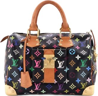 Louis Vuitton Speedy Handbag Monogram Multicolor 30 satchel - Zwart