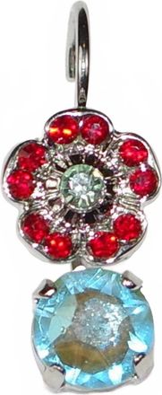 Mariana Womens Enchanted Earrings In Red / Green/ Blue