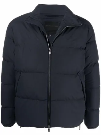 Emporio Armani down-padded jacket - Blue
