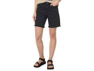 Toad&Co Balsam Cutoff Shorts Womens Shorts Washed Black : 10 27.5, Cotton/Elastane