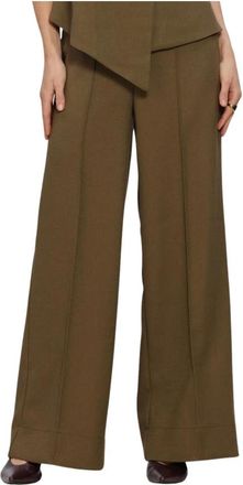 Y.A.S Y.a.s - Yascomira HMW Pant S - Dames - Broeken - Groen - Maat: S Leer