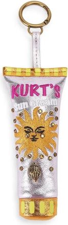 Kurt Geiger Zonnebrand Charm - Dames - Sleutelhangers & Tashangers - Veelkleurig - ONE Size - Leer - Accessoires