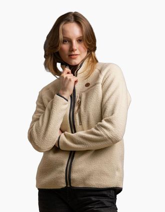 Trespass Womens Trespass Womens/Ladies Quake Leather Trim Fleece Jacket - Navy - Size: 10/8