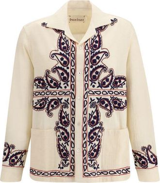 Baziszt Silk Pattern Mens Shirt