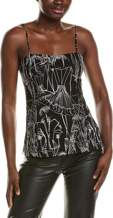 Akris Silk-Blend Textured Blouse