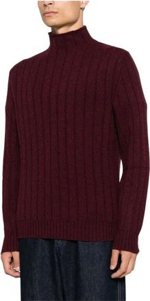 Brunello Cucinelli Sweater Brunello Cucinelli - Heren - Cashmere truien - Paars - L - Kasjmier - Truien & Vesten