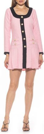 Alexia Admor Nina Drop Waist Dress in Pink at Nordstrom, Size 8