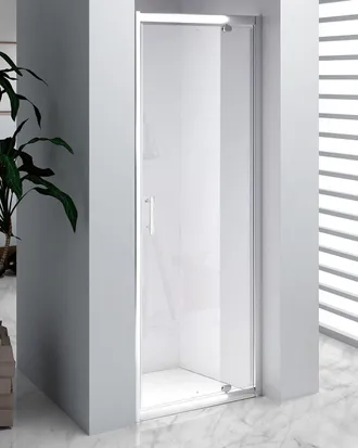 OEM Box Doccia 70x190 Cm, Vetro Temperato 6mm, Con Anta A Battente E Profili In Alluminio