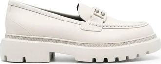 Bally Gioia Platform Moc Toe Loafers