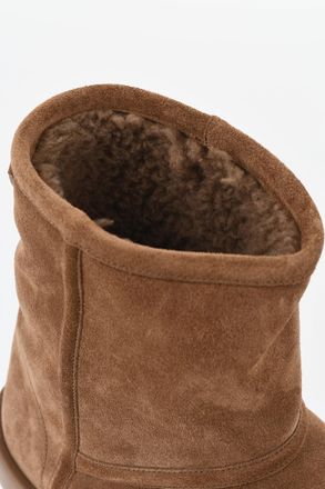 Bottega Veneta Stivaletti in Shearling con Suola in Gomma Bottega Veneta