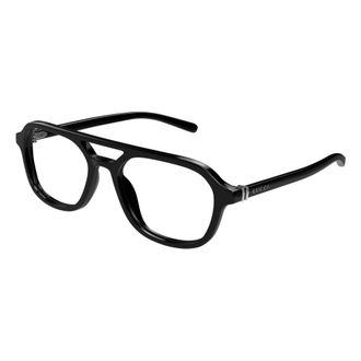 Gucci Glasses, male, Black, 53 MM, Fashion Eyeglasses Black Frame Gg1673O
