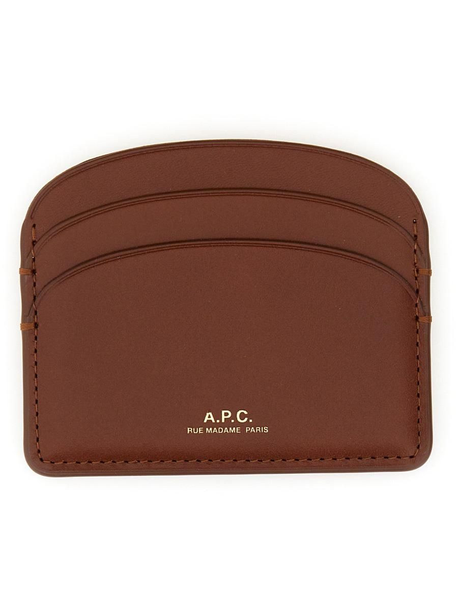 ★A.P.C.★ Afesse Women's Stephen Brown Card Wallet PXAWV F6 Brown Wallets: up to −65% over 7000+ products | Stylight