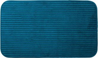 Gözze Badematte »Berlin« Höhe 7 mm rutschhemmend beschichtet fussbodenheizungsgeeignet Badteppich, Uni Farben, Cord Optik, waschbar