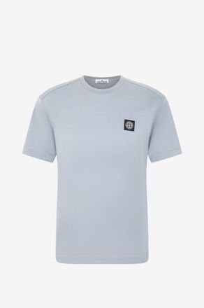 Stone Island Kurzarm-T-Shirt mit Compass-Patch 24113