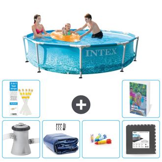 Intex Piscina Con Estructura Redonda - 305x76 Cm - 7-piezas S177