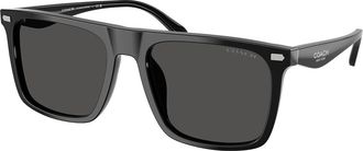 Coach HC8440U CBY95 500287 Mens Sunglasses Black Size 57